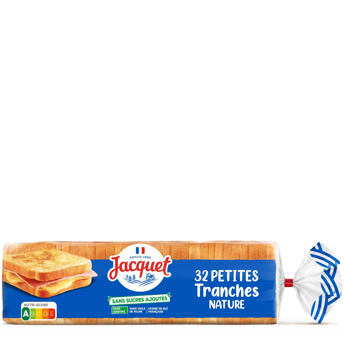 JACQUET Pain de mie nature 32 tranches 700g