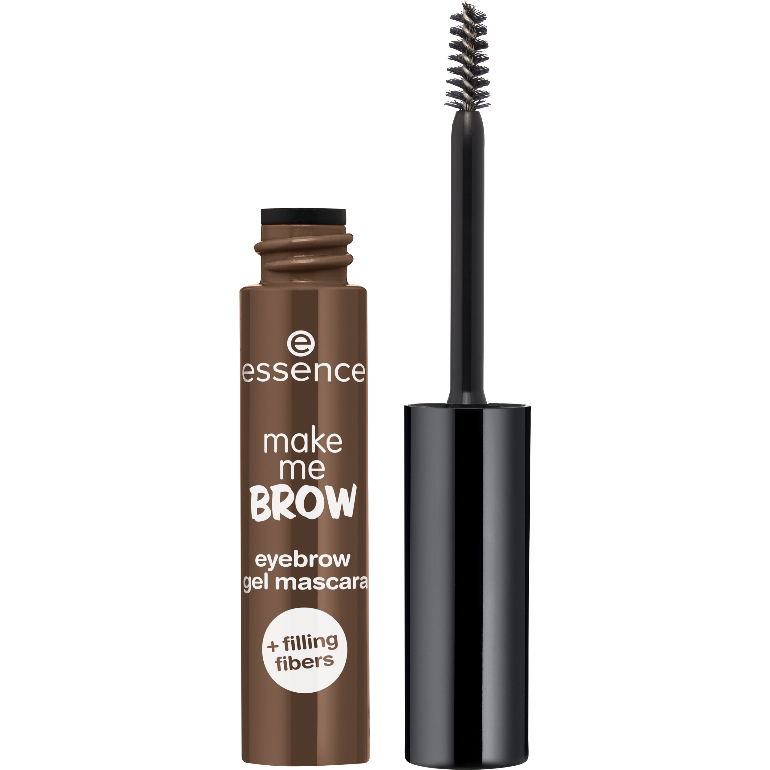 Voir la diapositive 2 : ESSENCE Make me brow mascara gel sourcils 05 chocolaty 3.8ml