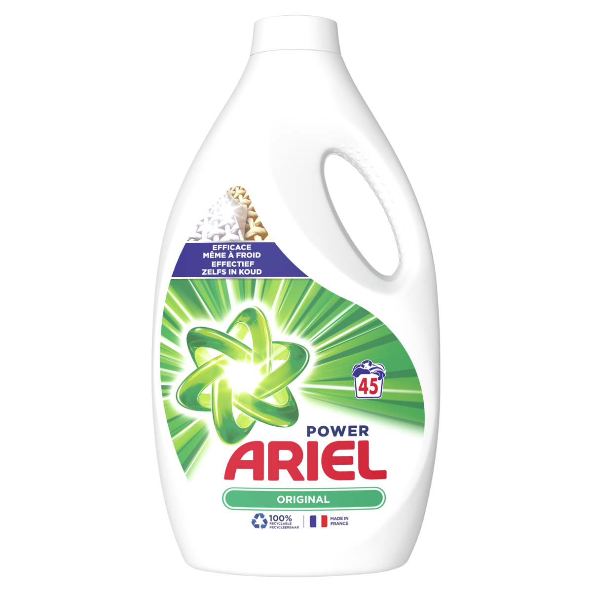 ARIEL Lessive liquide original  45 lavages 2,475l