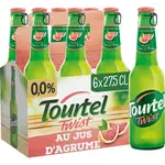 Tourtel Twist TOURTEL Bière Twist sans alcool 0,0% aromatisée aux agrumes bouteilles