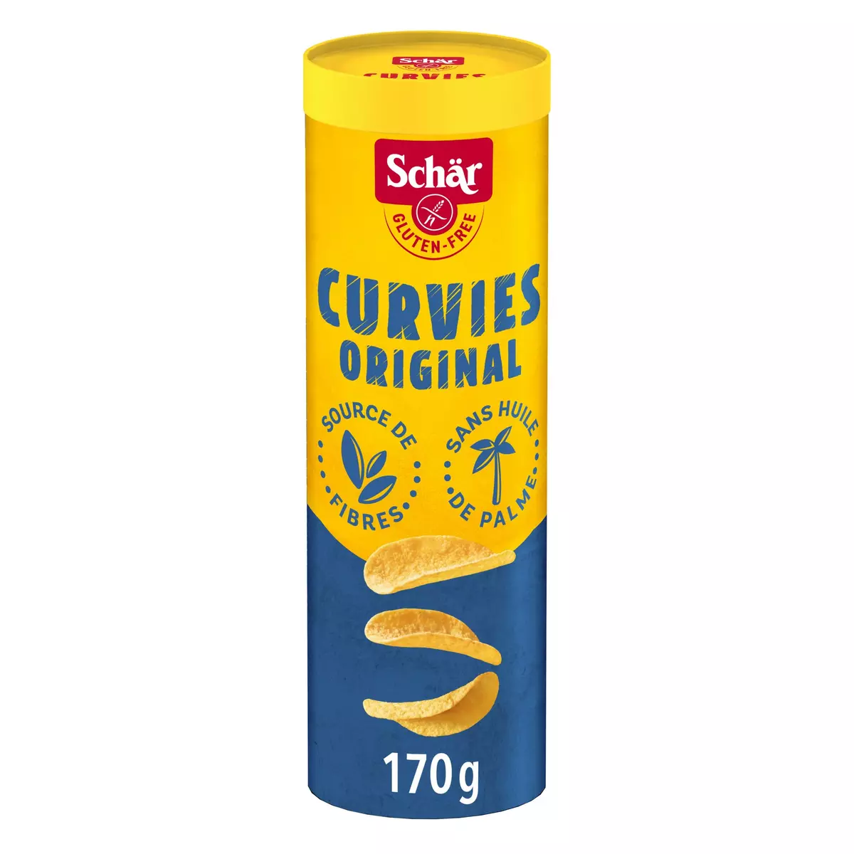 SCHAR Curvies original sans gluten 170g