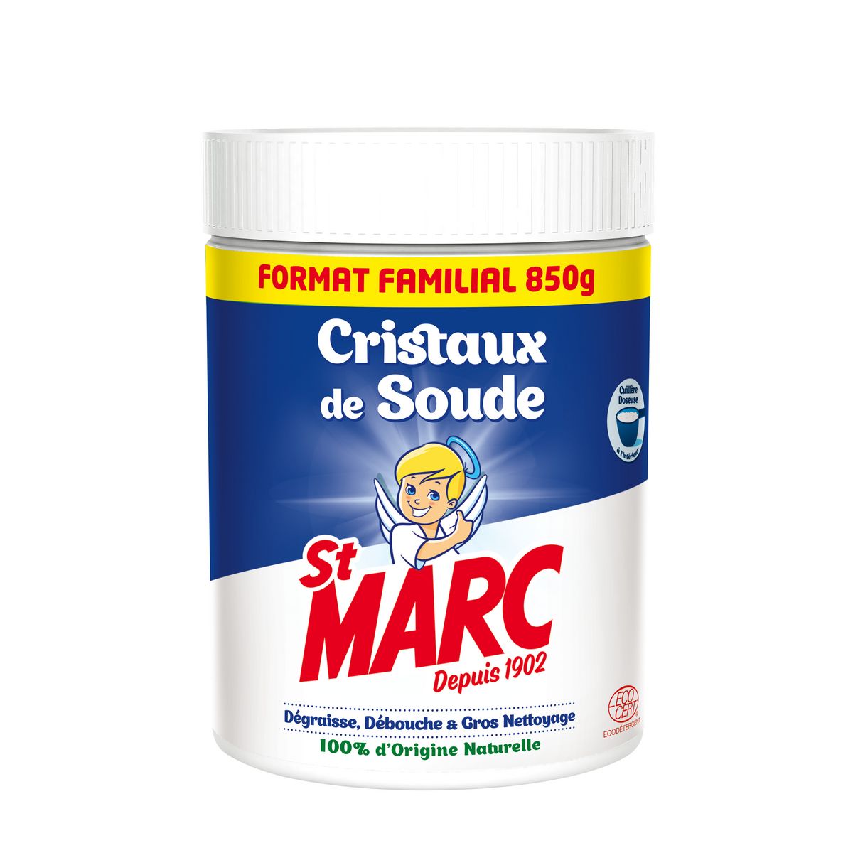 ST MARC Cristaux de soude origine naturelle 850g