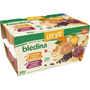 Voir la diapositive 2 : BLEDINA Petits pots de purée de fruits panaché dès 8 mois 12x100g