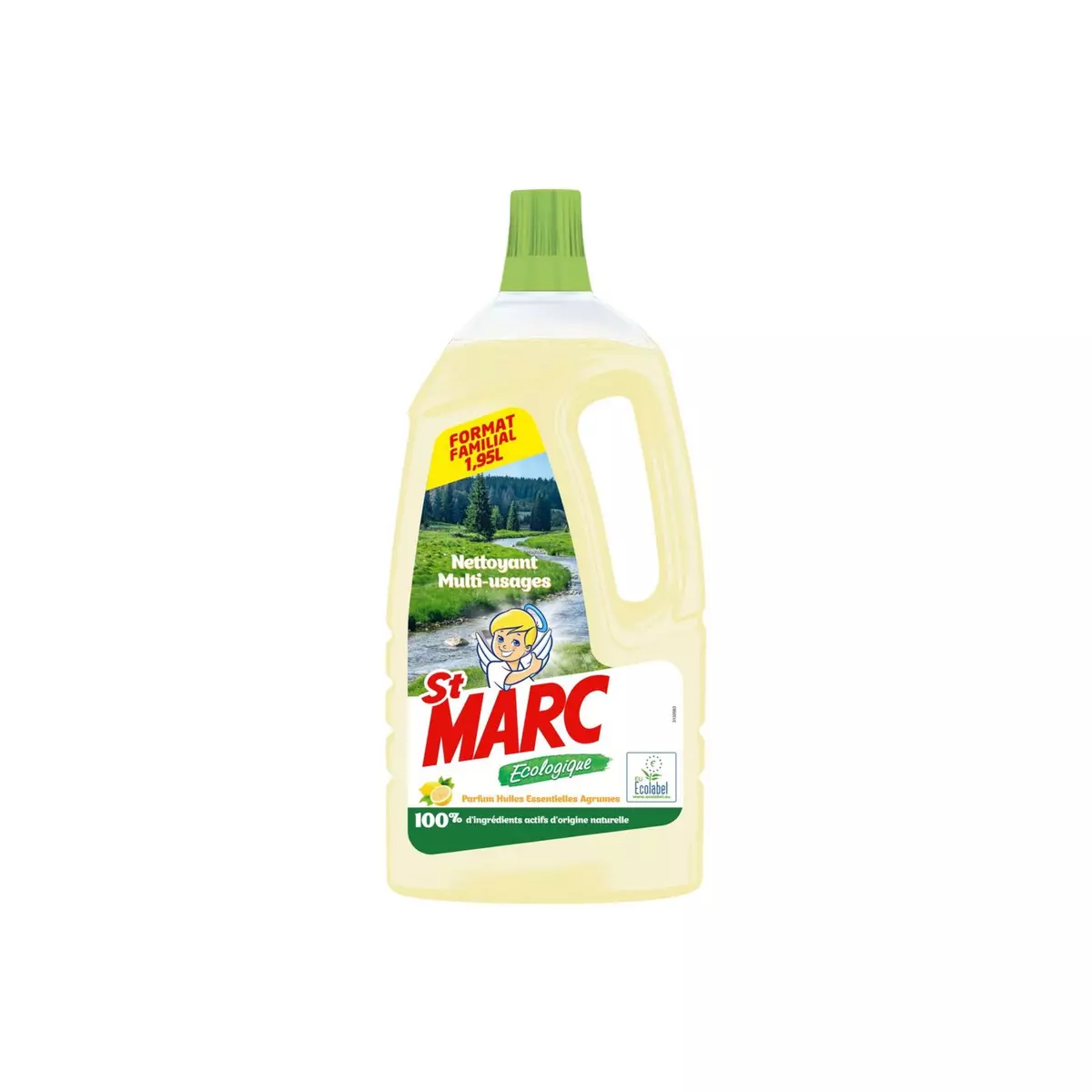 ST MARC Nettoyant multi-surface liquide écologique agrume 1,95l