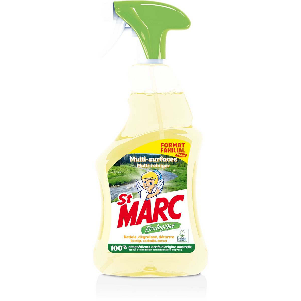 ST MARC Nettoyant spray multi-surfaces écologique 750ml