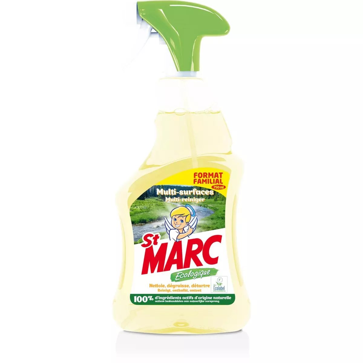 ST MARC Nettoyant spray multi-surfaces écologique 750ml
