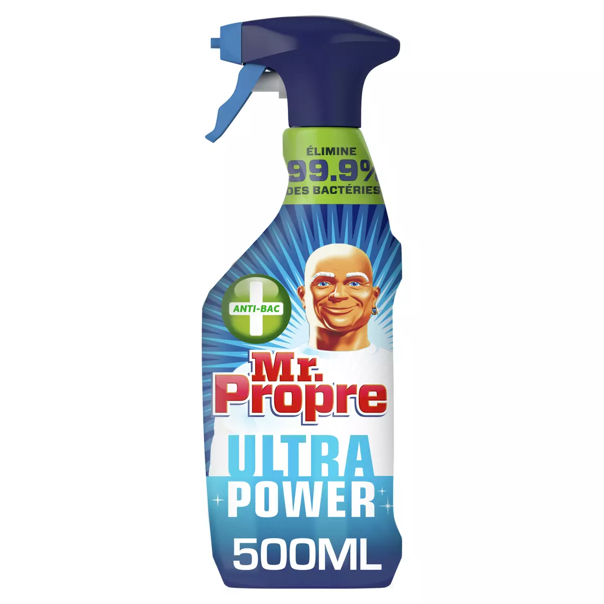 MR.PROPRE Ultra Power spray nettoyant antibactérien 500ml