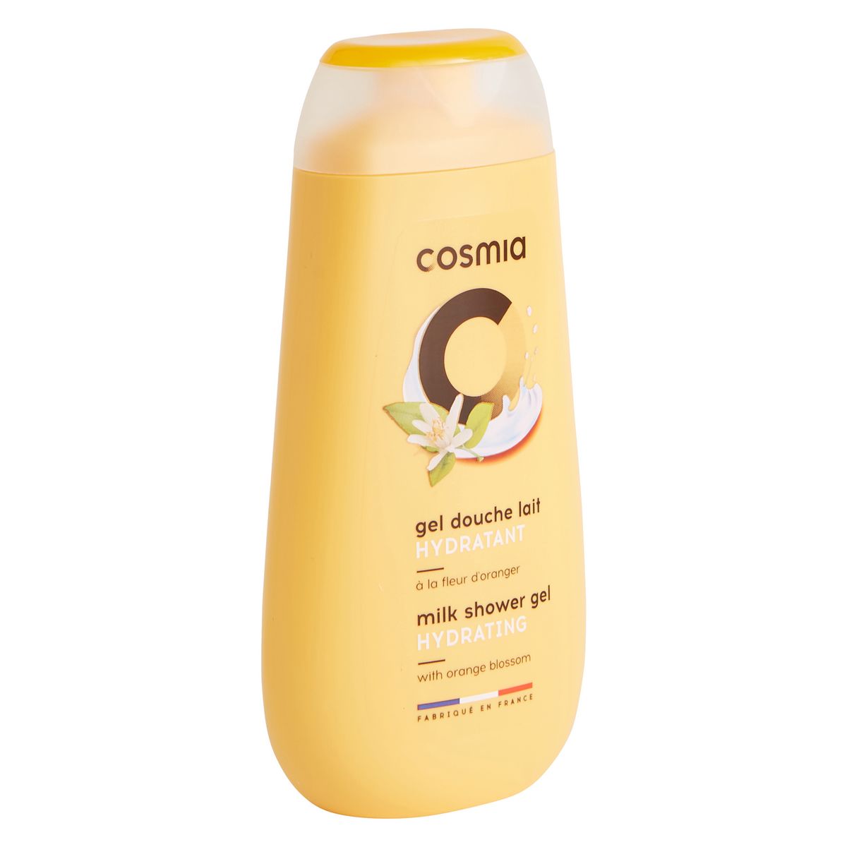 COSMIA Gel douche lait hydratant fleur d'oranger 250ml