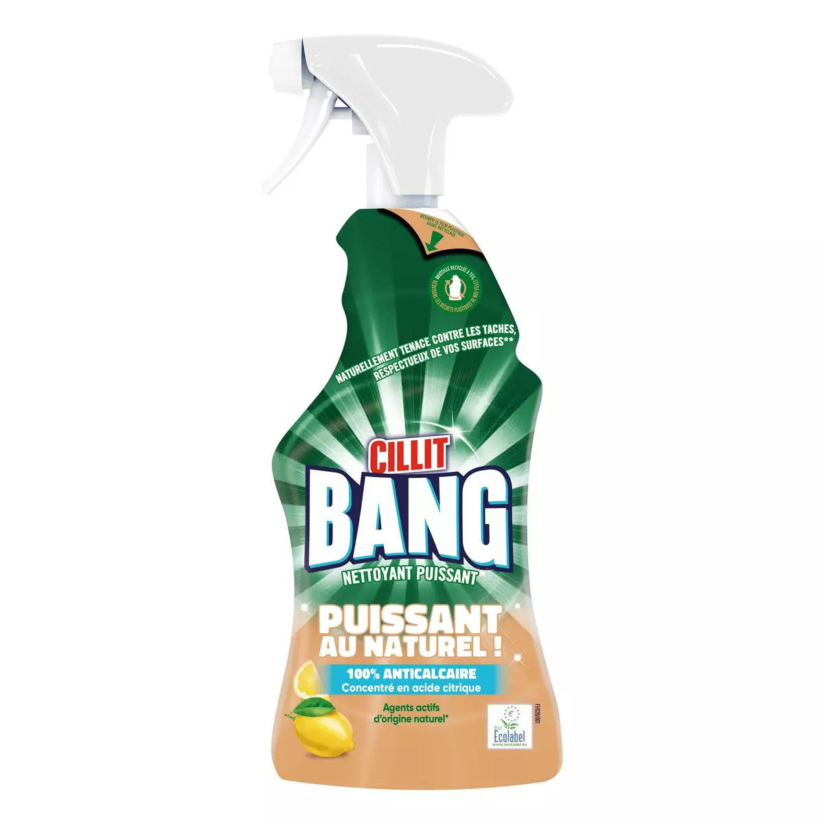 CILLIT BANG Spray nettoyant anti-calcaire 750ml