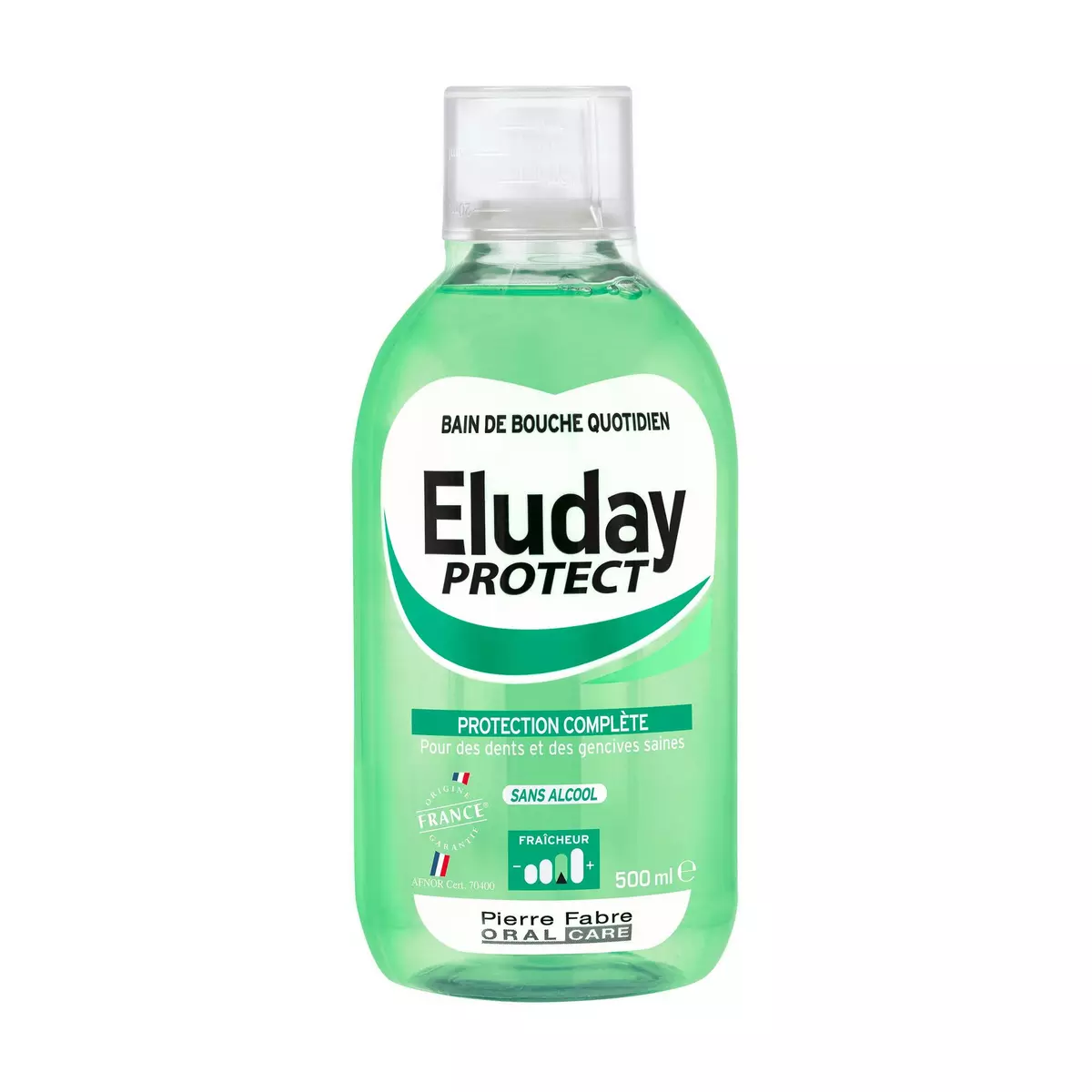 ELUDAY Protect bain de bouche protection complète 500ml