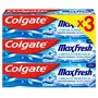 COLGATE Max Fresh Dentifrice cristaux fraicheur 3x75ml