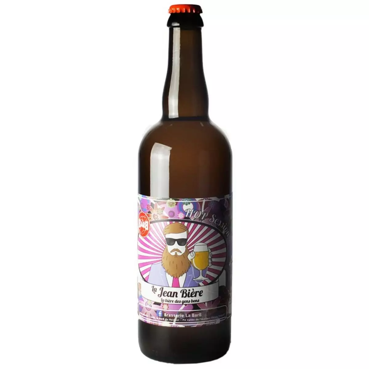 LA BARB Bière blonde bio hop session 4.9% 75cl
