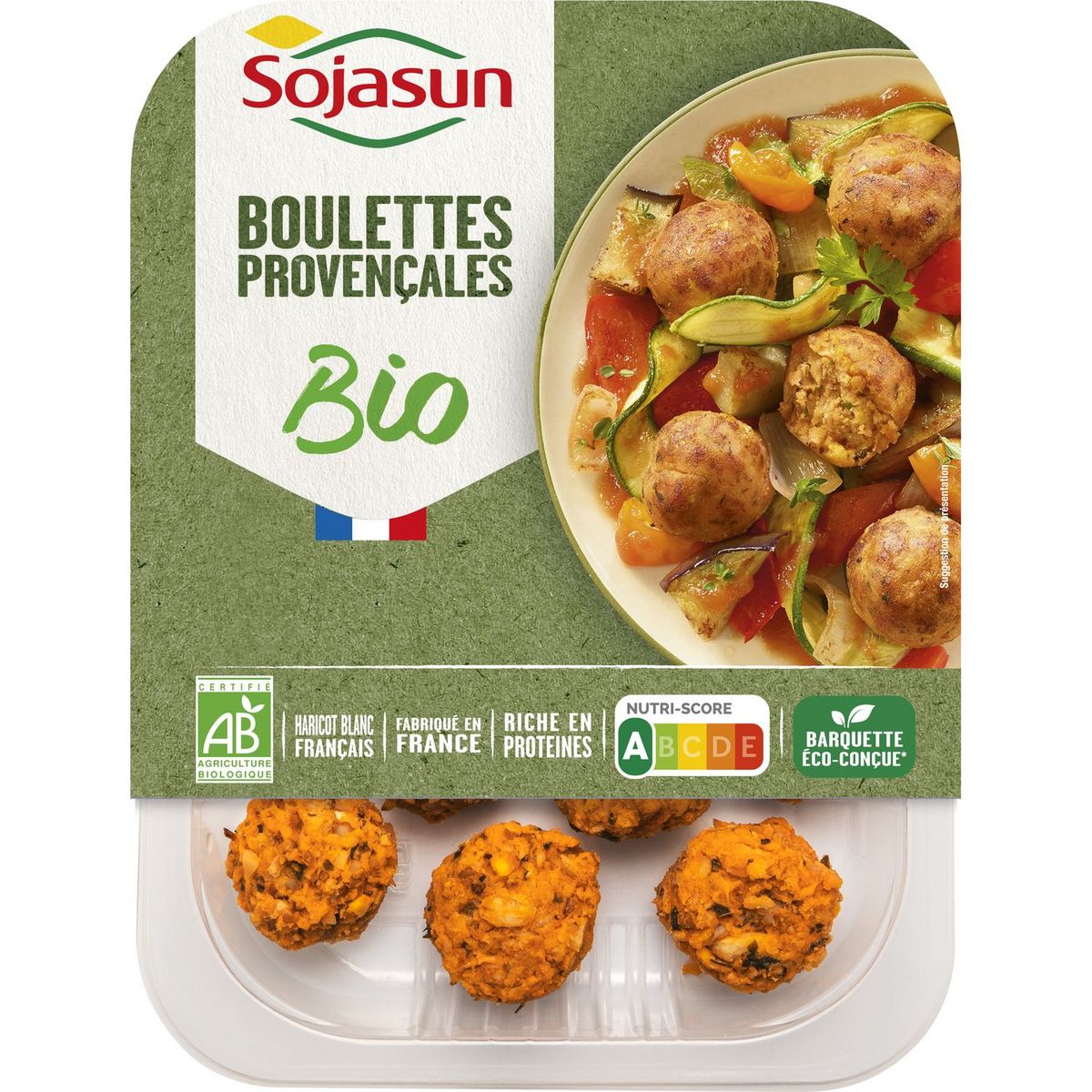 SOJASUN Boulettes provençales bio 175g