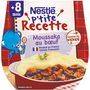 Voir la diapositive 2 : NESTLE P'tite Recette bol moussaka au boeuf dès 8 mois 2x200g