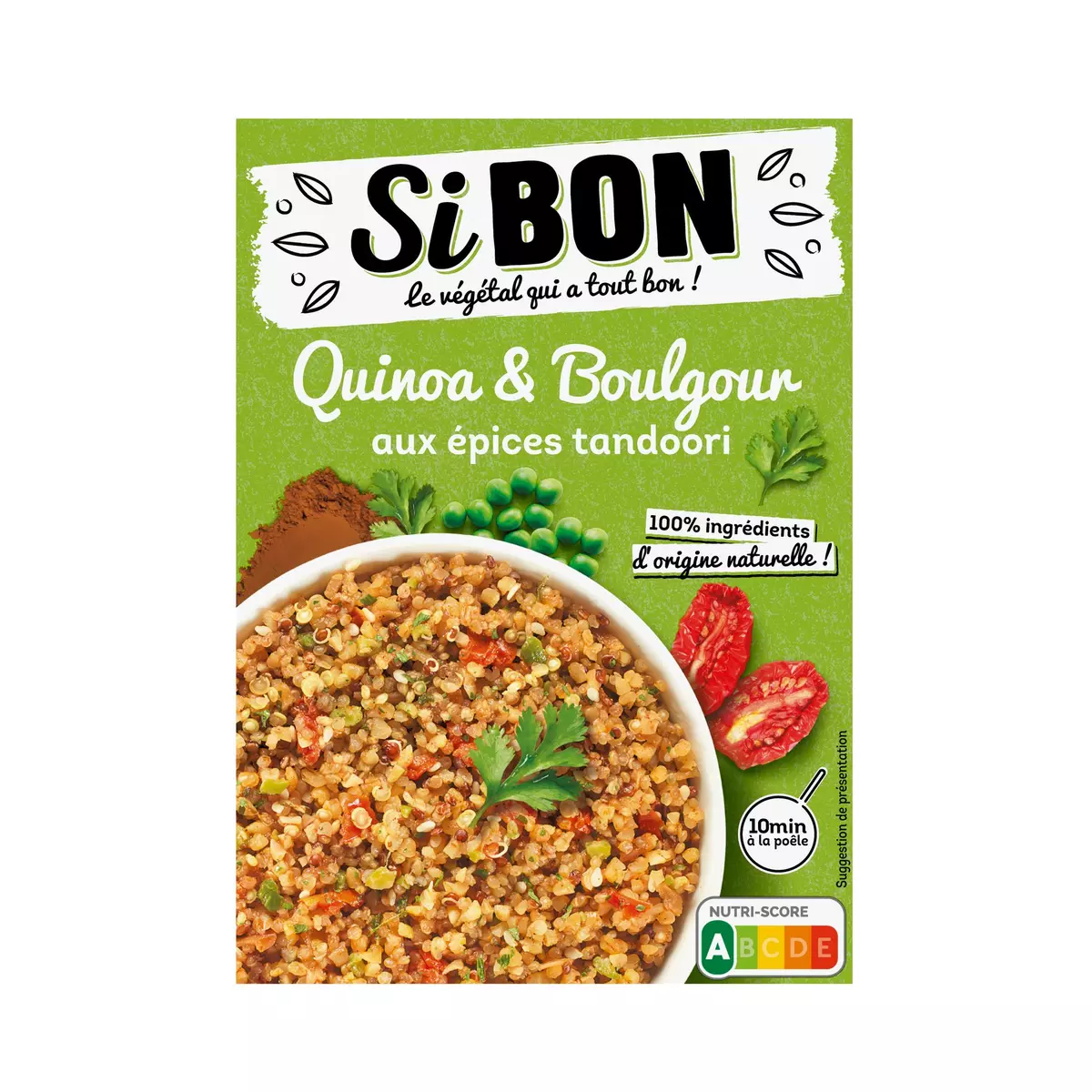 SI BON Quinoa et boulgour aux épices tandoori 280g
