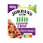 JORDAN'S Céréales bio flocons d'avoine complète  framboise cassis cranberries 400g