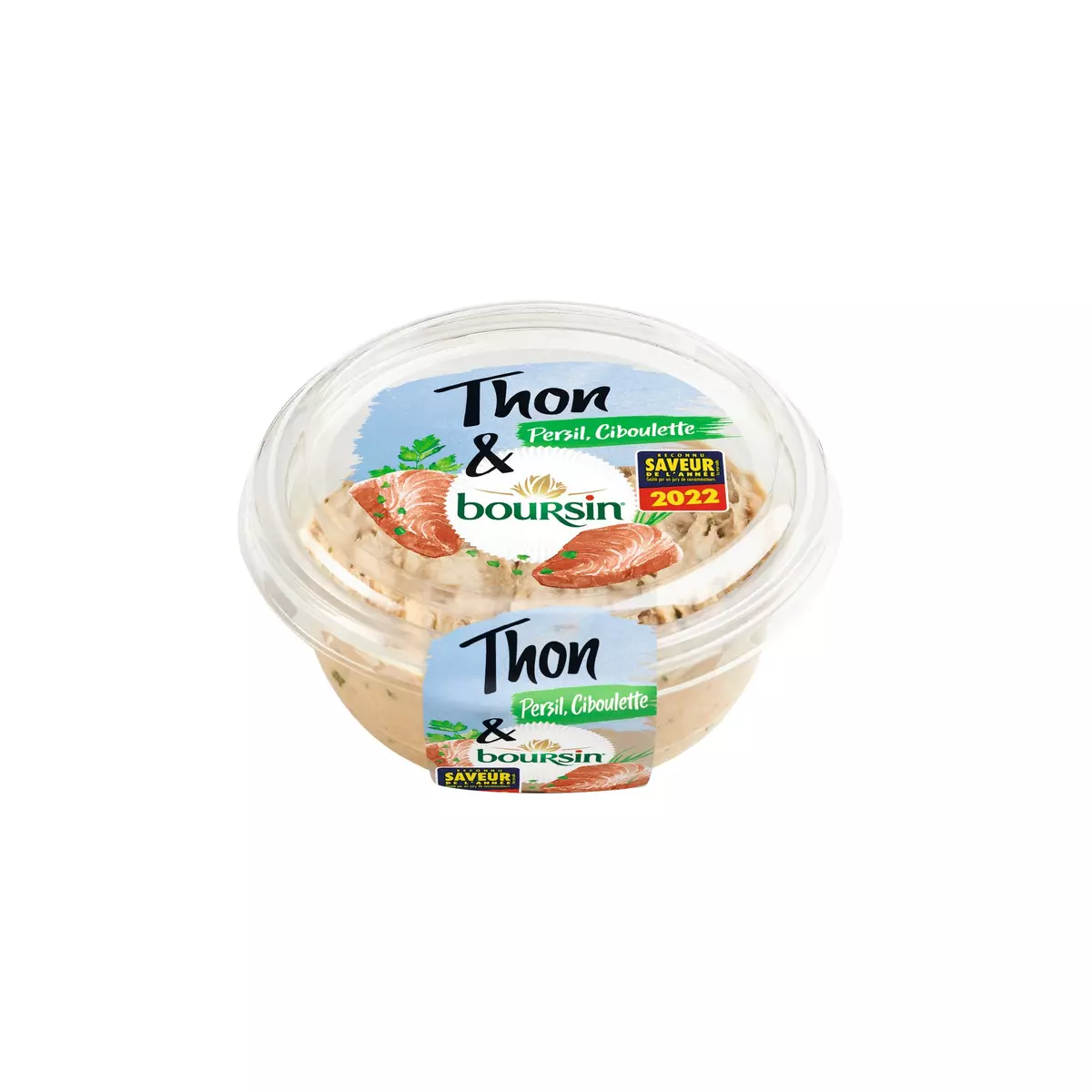 BOURSIN Spécialité à tartiner thon persil et ciboulette 150g