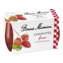 BONNE MAMAN Compotée de fraises infusion de basilic 2x130g