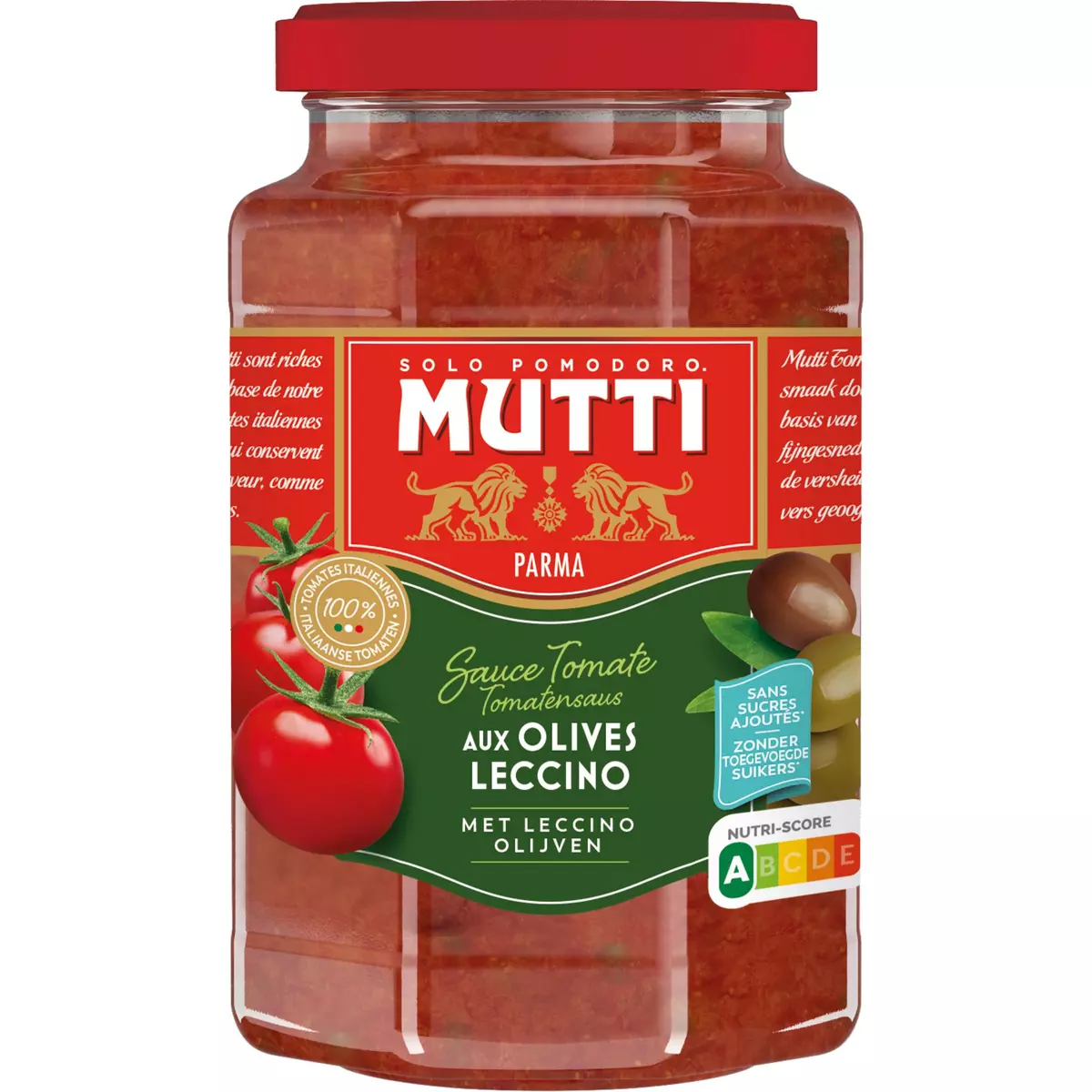MUTTI Sauce tomates et olives  400g
