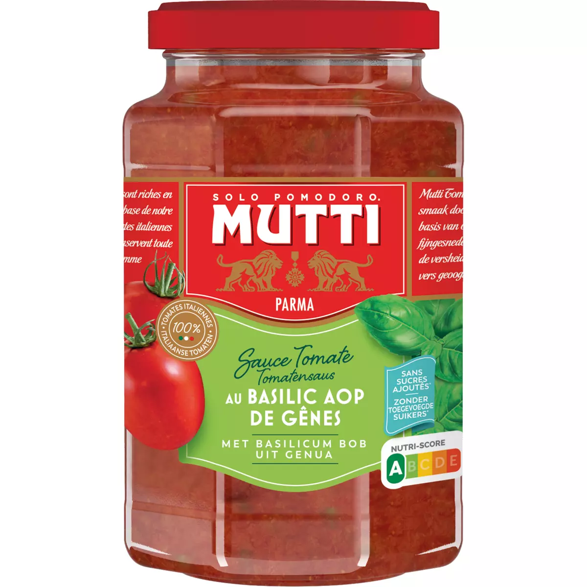 MUTTI Sauce tomates et basilic  400g