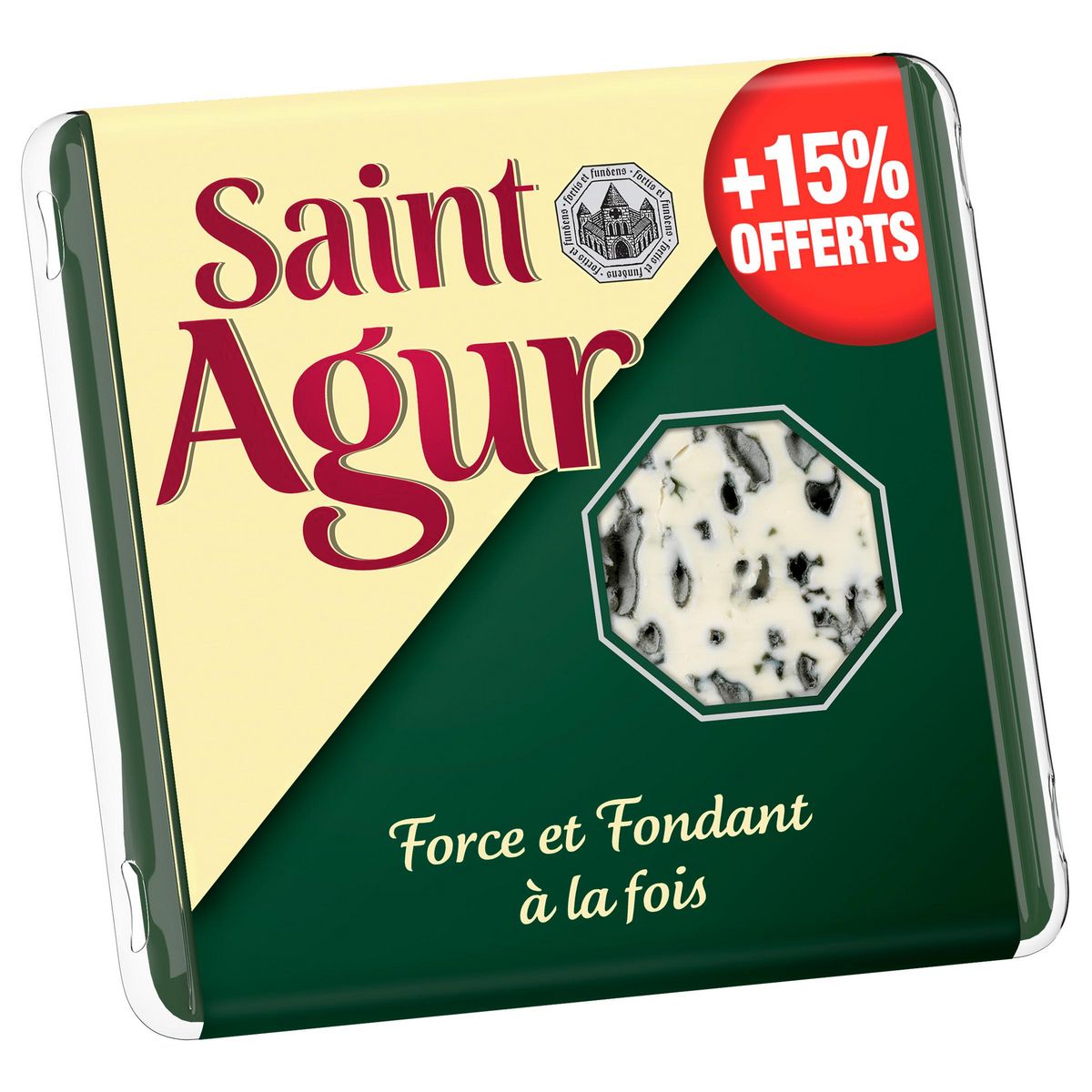 BRASSERIE SAINT RIEUL SAINT AGUR PORTION 125G+15% OFFERTS 145,7g