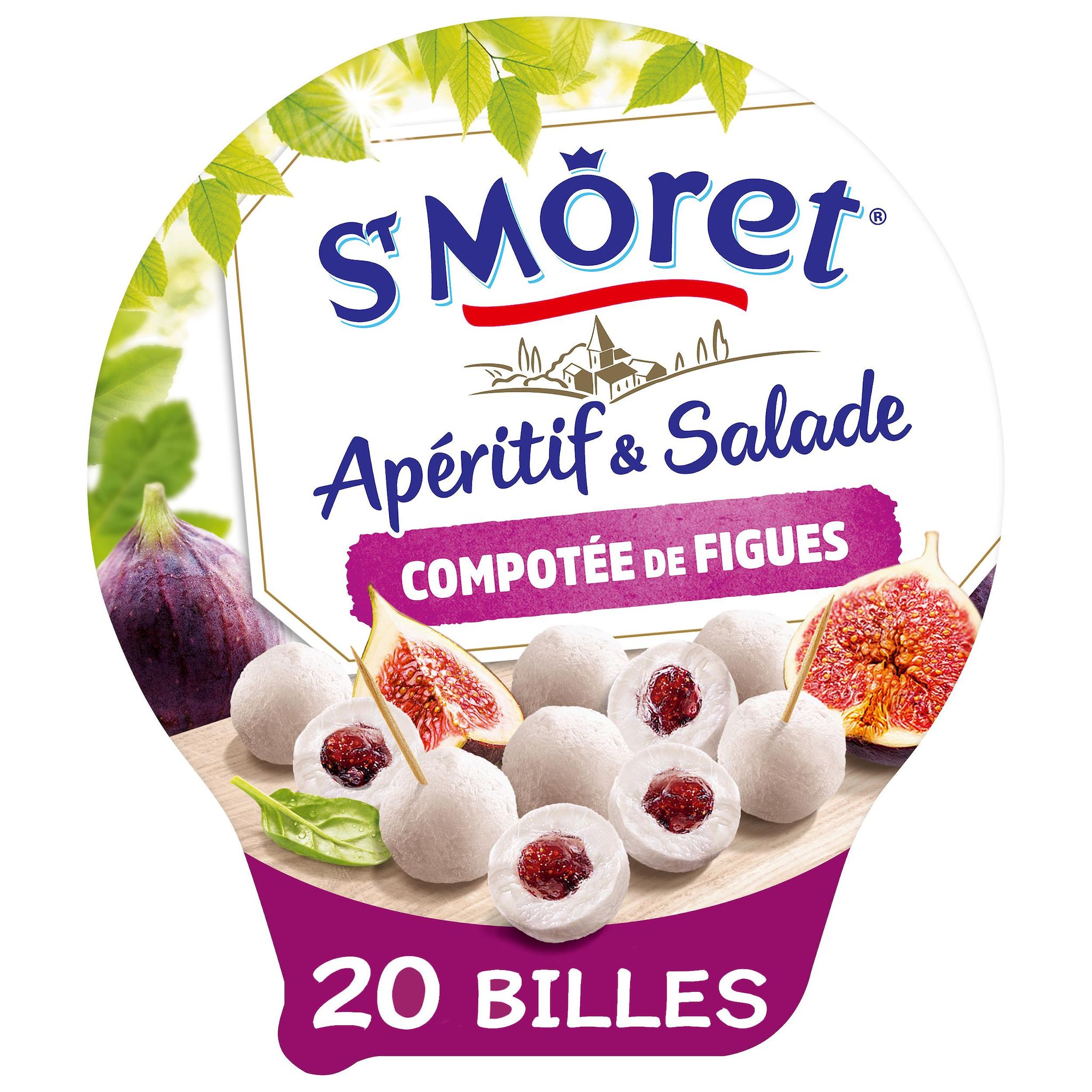 Voir la diapositive 2 : ST MORET Apéritif billes au coeur de figues 100g