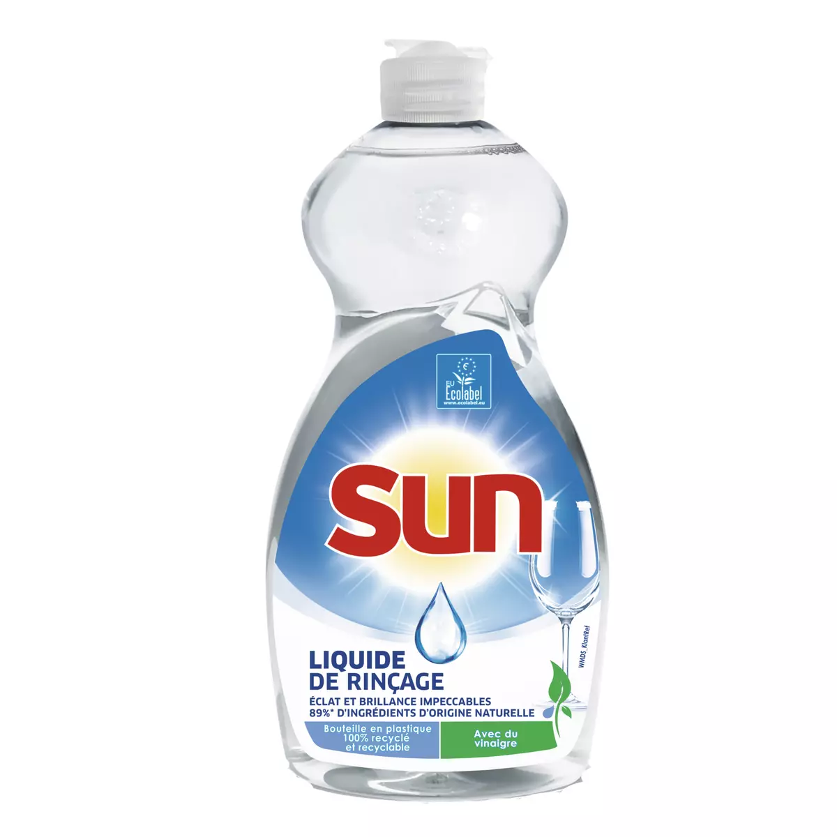 SUN Liquide de rinçage lave-vaisselle Ecolabel vinaigre blanc