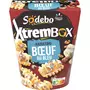 SODEBO Xtrem box radiatory bœuf sauce au bleu 1 portion 400g