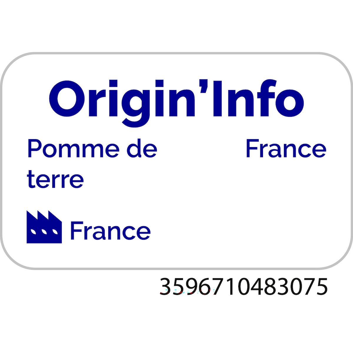 AUCHAN Chips ondulées paysannes saveur échalote vinaigre 150g