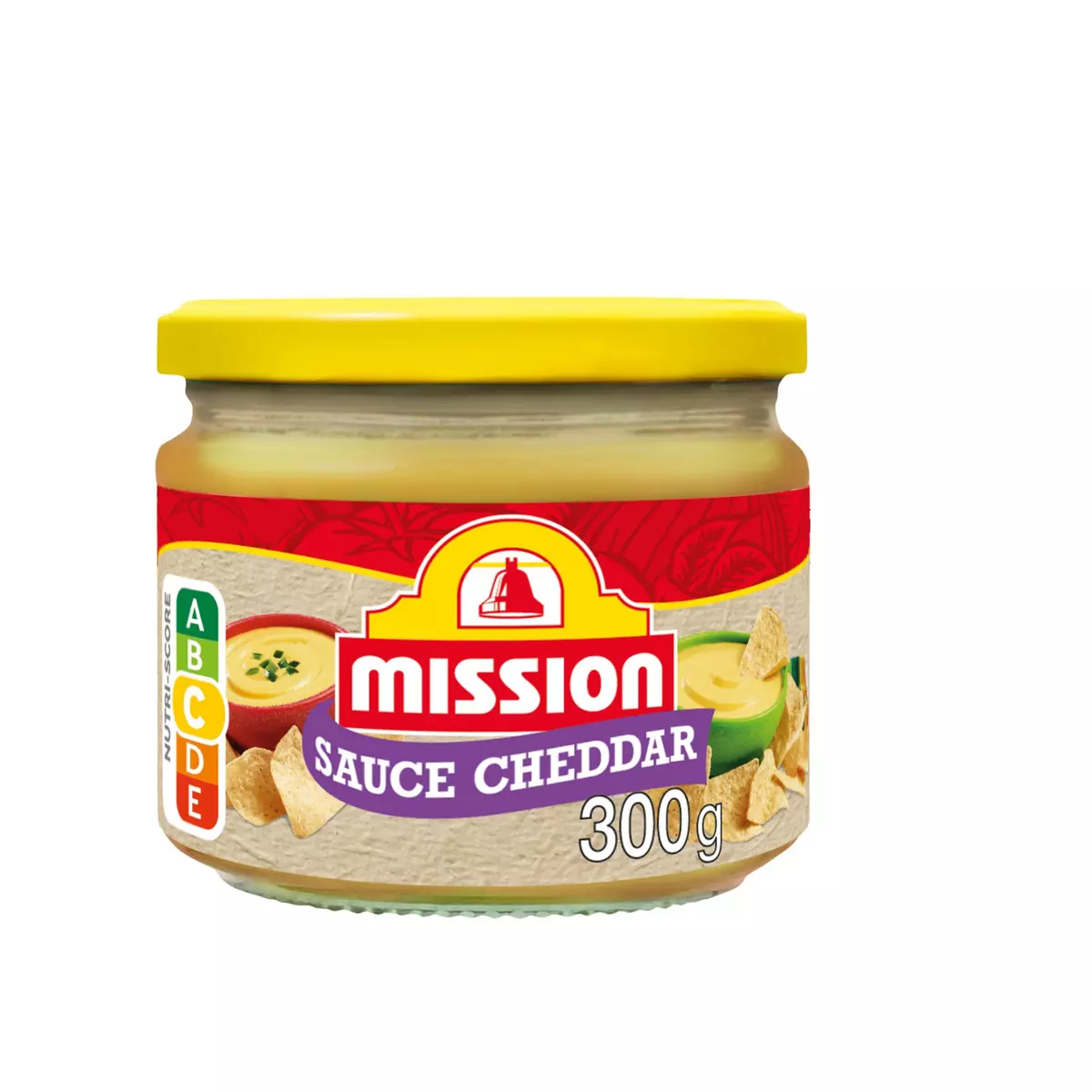 MISSION Sauce fromage cheddar bocal 300g