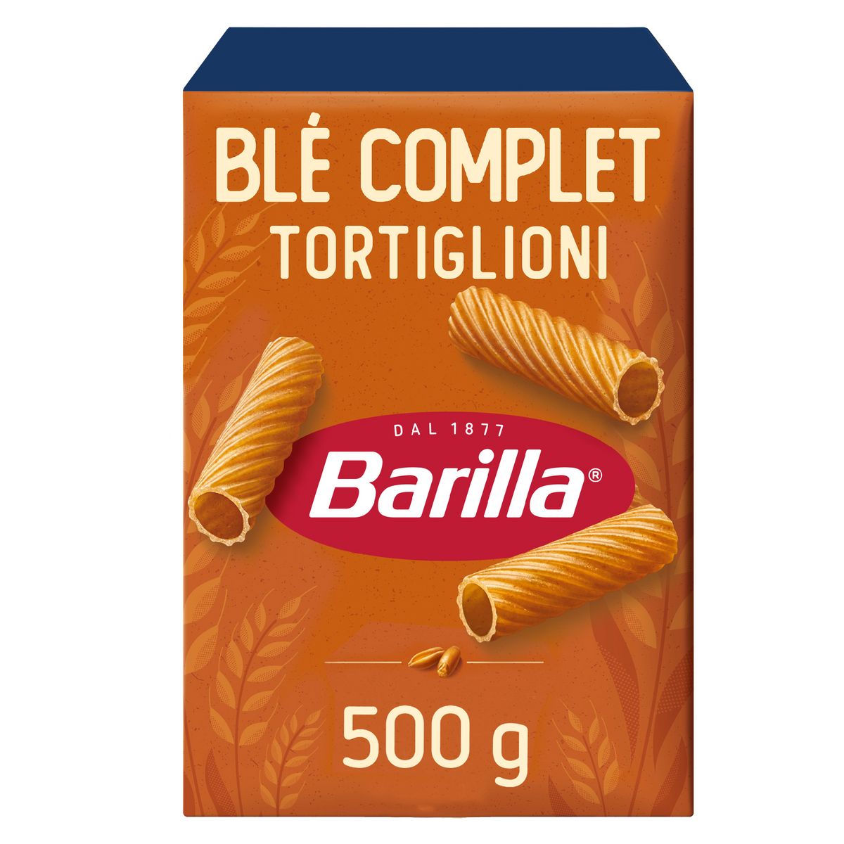 BARILLA Tortiglioni au blé complet 500g