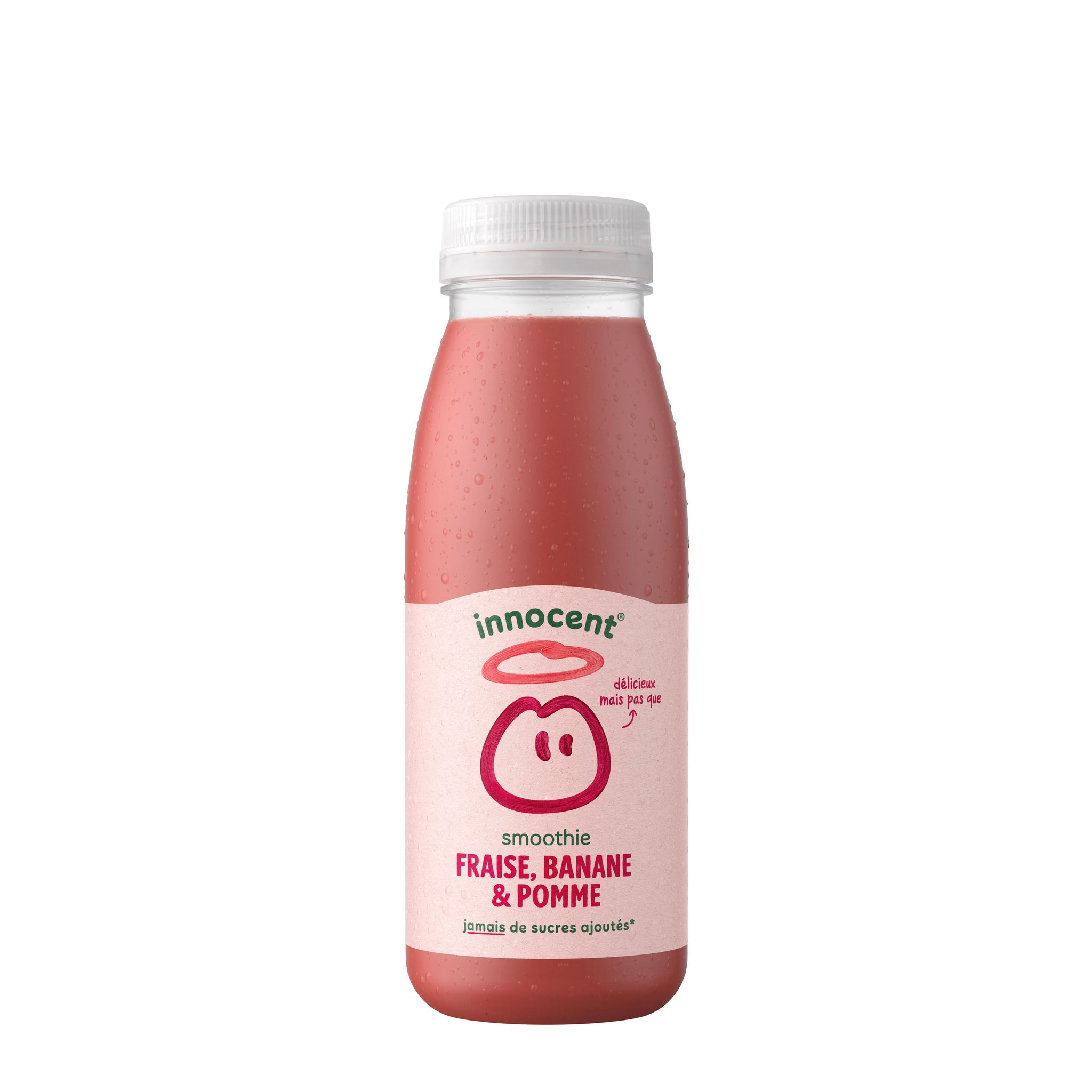 Voir la diapositive 2 : INNOCENT Smoothie fraise et banane 250ml
