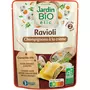JARDIN BIO ETIC Ravioli champignons à la crème sachet express 250g