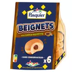 PASQUIER Beignets goût chocolat noisette 6 pièces 270g