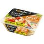 Voir la diapositive 2 : SODEBO Salade de pâtes poulet rôti comté sauce balsamique moutarde avec fourchette 250g