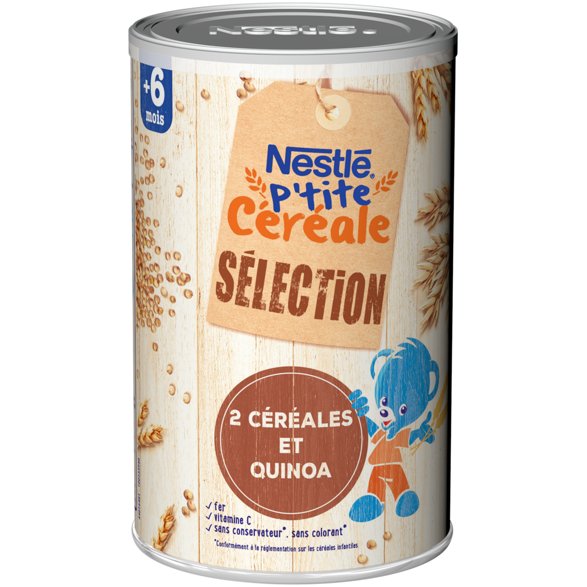 NESTLE P'tite Céréale en poudre avec quinoa dès 6 mois 380g