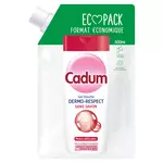CADUM Recharge gel douche dermo-respect sans savon à l'huile d'amande douce bio 500ml