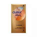 DUREX Nude Préservatifs XL extra large 8 préservatifs