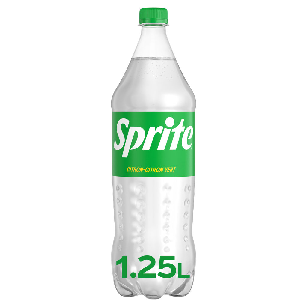 SPRITE Boisson gazeuse aux arômes naturels de citron et citron vert 1,25l