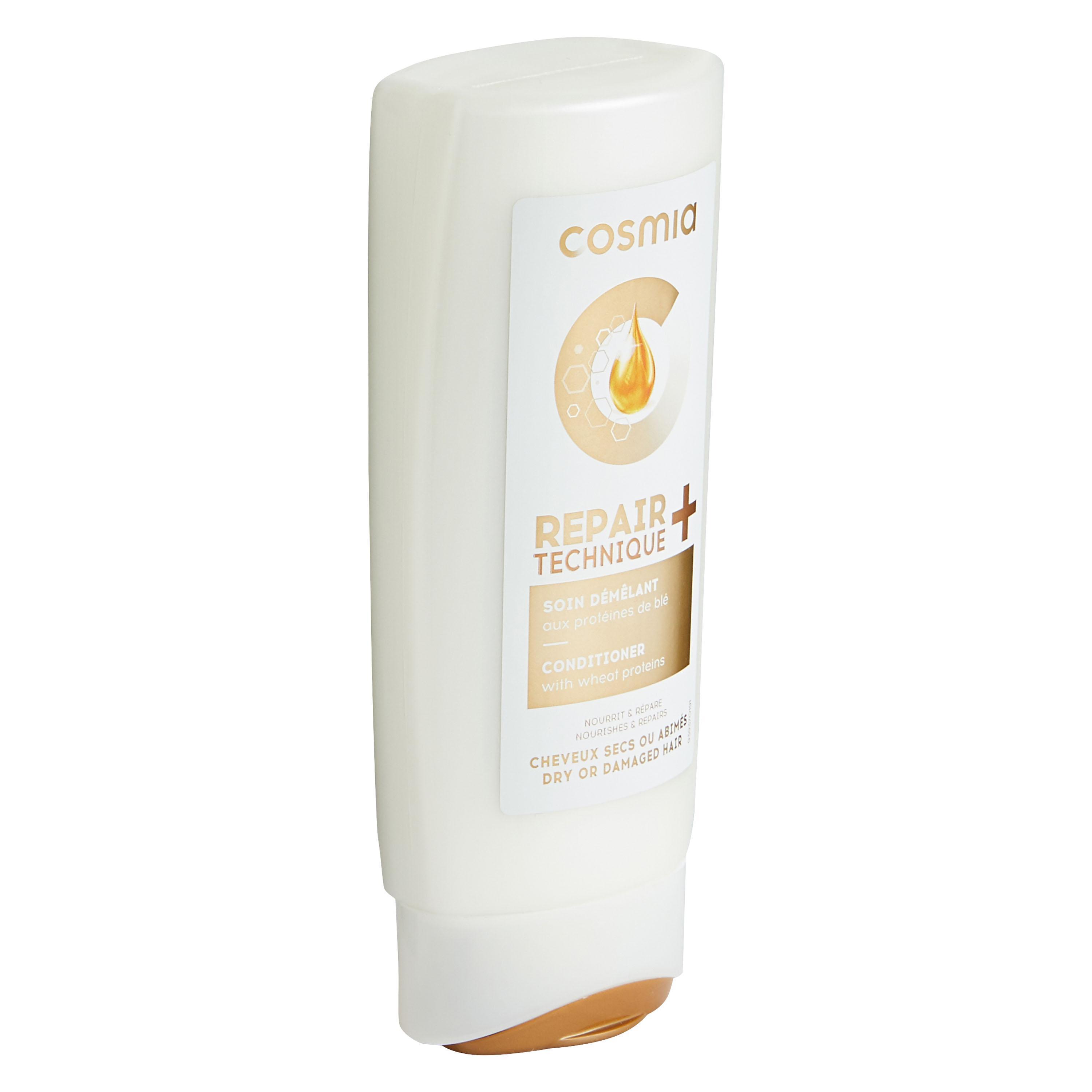 Voir la diapositive 3 : COSMIA Soin démêlant technique repair + cheveux secs ou abimés 250ml