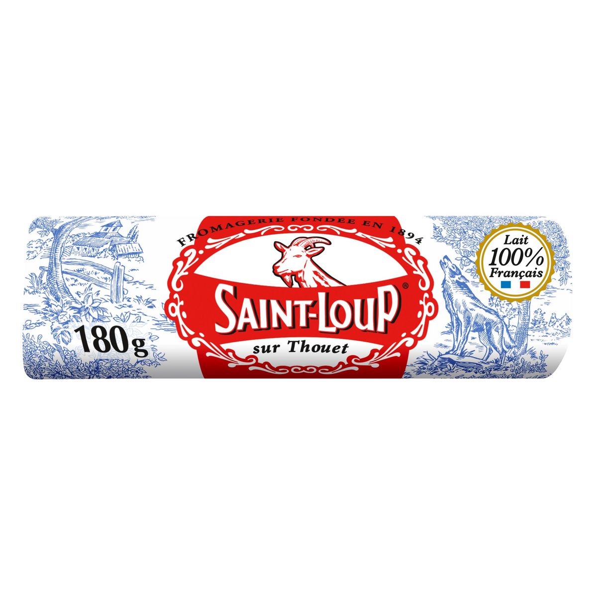 SAINT-LOUP Bûche de chèvre 180g