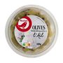 Voir la diapositive 3 : AUCHAN Olives vertes dénoyautées à l'ail 150g