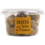 Voir la diapositive 2 : AUCHAN Olivers vertes et noires dénoyautées aux herbes de Provence 150g