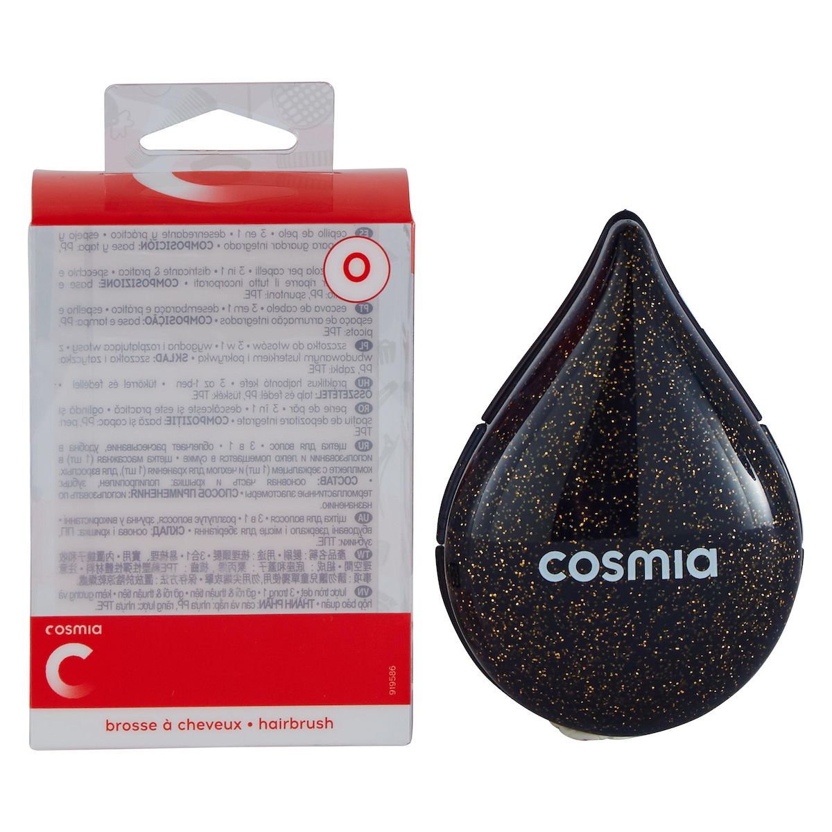 COSMIA Brosse à cheveux 1 brosse