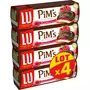 PIM'S Gâteaux fourrés à la framboise 4x150g