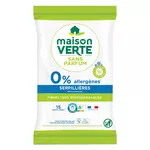 MAISON VERTE Serpillières nettoyantes 100% biodégradables x15