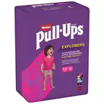 HUGGIES Pull-Ups Explorers Couches-culotes fille 8-12kg 36 pièces