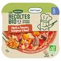 Voir la diapositive 2 : BLEDINA Les récoltes bio assiette boulghour tomate boeuf bio dès 12 mois 230g