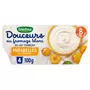 BLEDINA Douceur au fromage blanc pot dessert lacté aux mirabelles dès 8 mois  4x100g