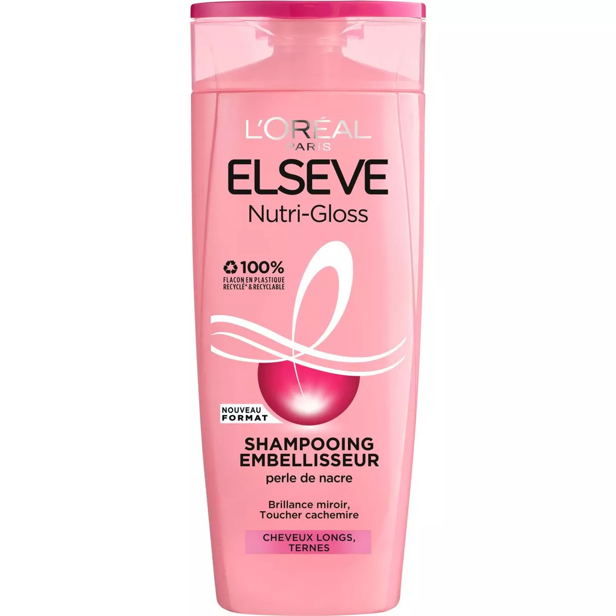 ELSEVE Nutri-Gloss shampooing embellisseur cheveux longs ternes 290ml